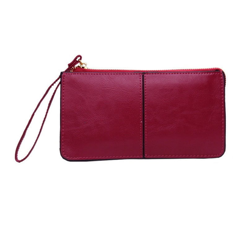 Camila Leather Wristlet Purse - Image 5