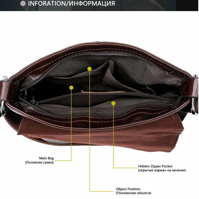 Westal - Leather Cross Body Bag - Image 6