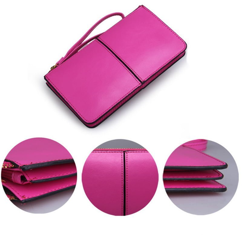 Camila Leather Wristlet Purse - Image 2