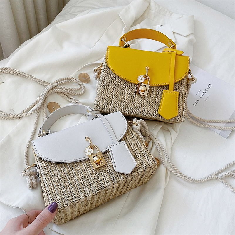 2194445448609.jpg Versatile Woven Shoulder Bag