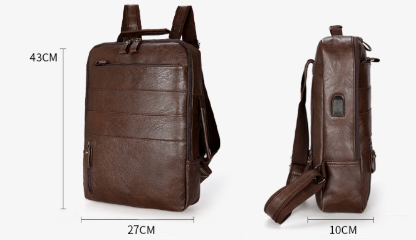 Men's Briefcase And Backpack In One - Image 6