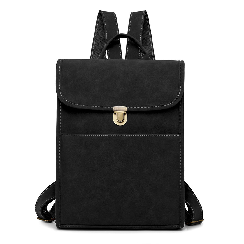 Women's Faux Leather Backpack - Image 2