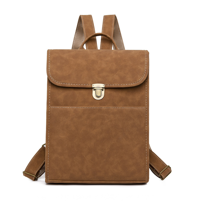 Women's Faux Leather Backpack - Image 3