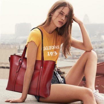 Large Soft Leather Bag