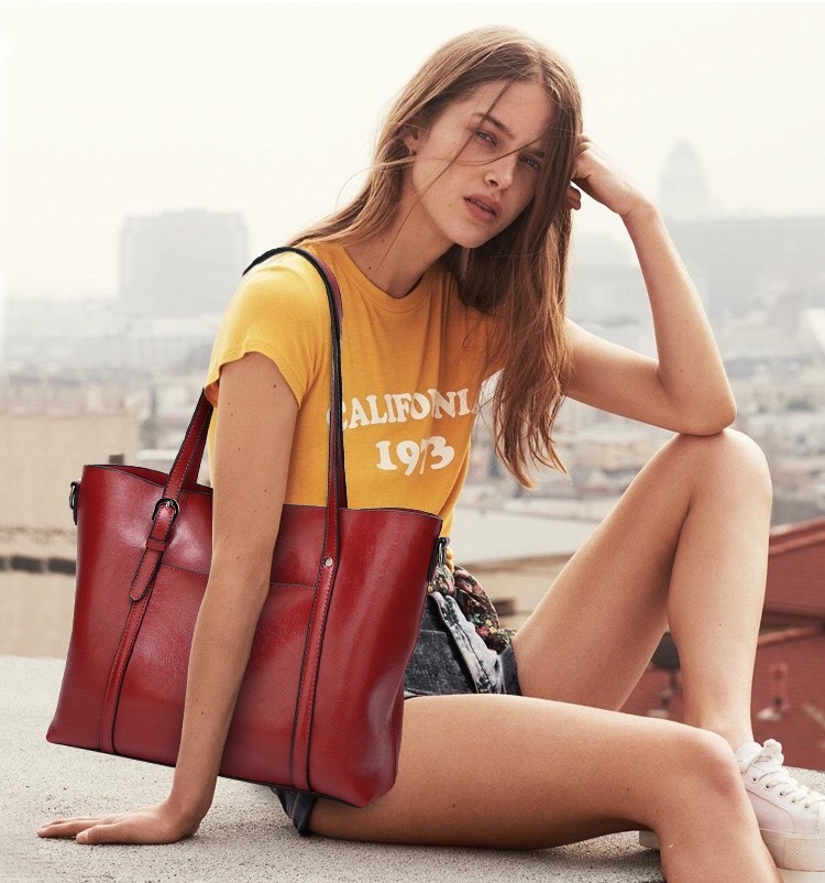 Large Soft Leather Bag