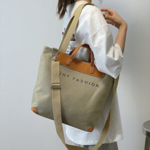 "Aggy" Fabric Large bag