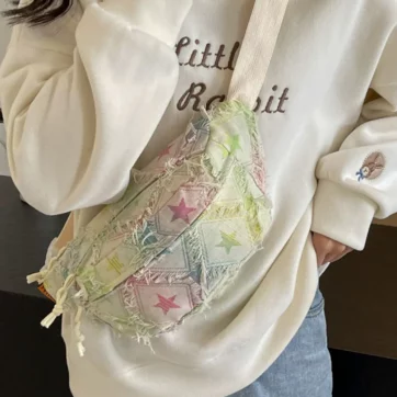 Tie-Dye Crossbody Bag