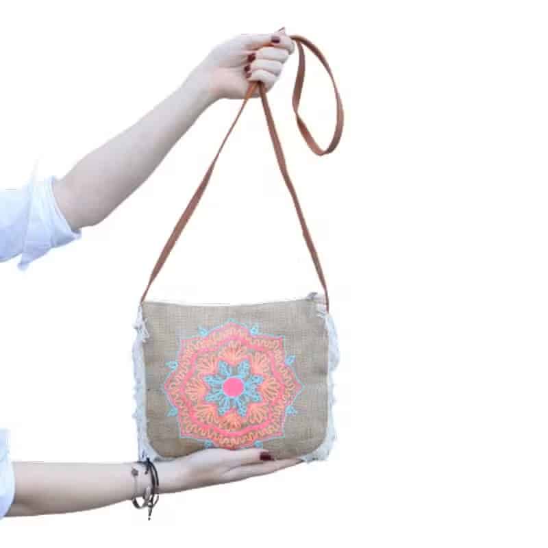 Fringe Bag_4 Fringe Bag - Bicycle Embroidery