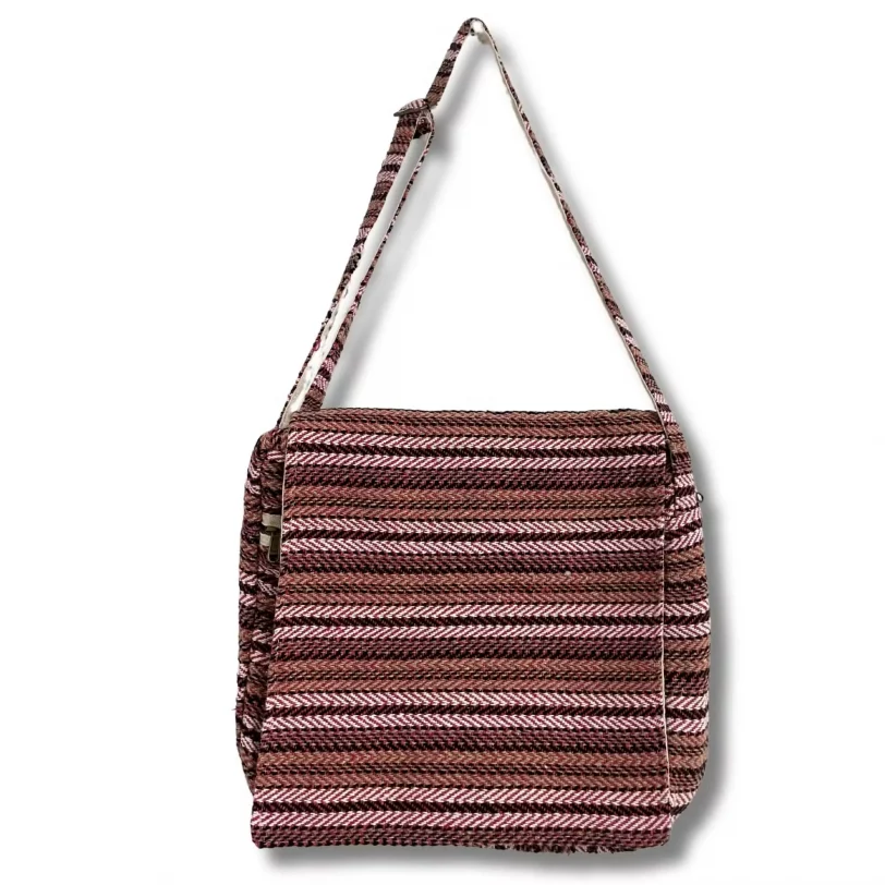 Soft Jacquard Pink Laptop Bag_result_result soft hemp pink laptop bag