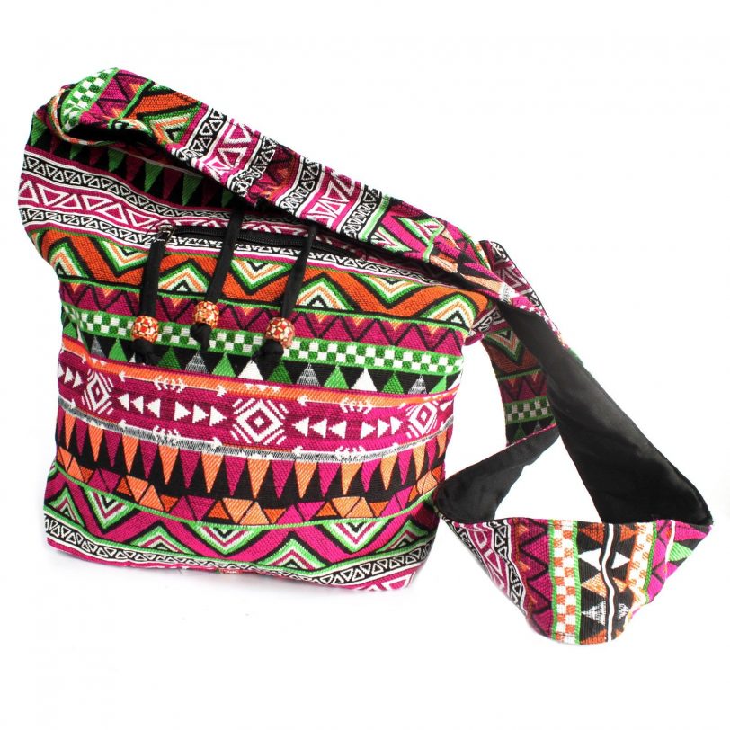 Pink Jacquard Bag Pink Jacquard Bag