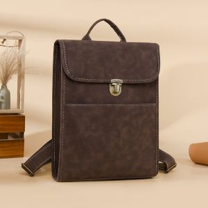 Women's Faux Leather Backpack