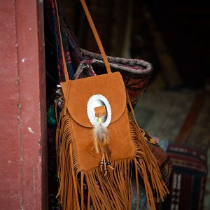 Cross-Body Tassel Bag