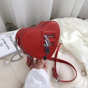 Small Heart Shaped Women's Bag