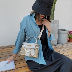 Women's Korean-Style Straw Bag