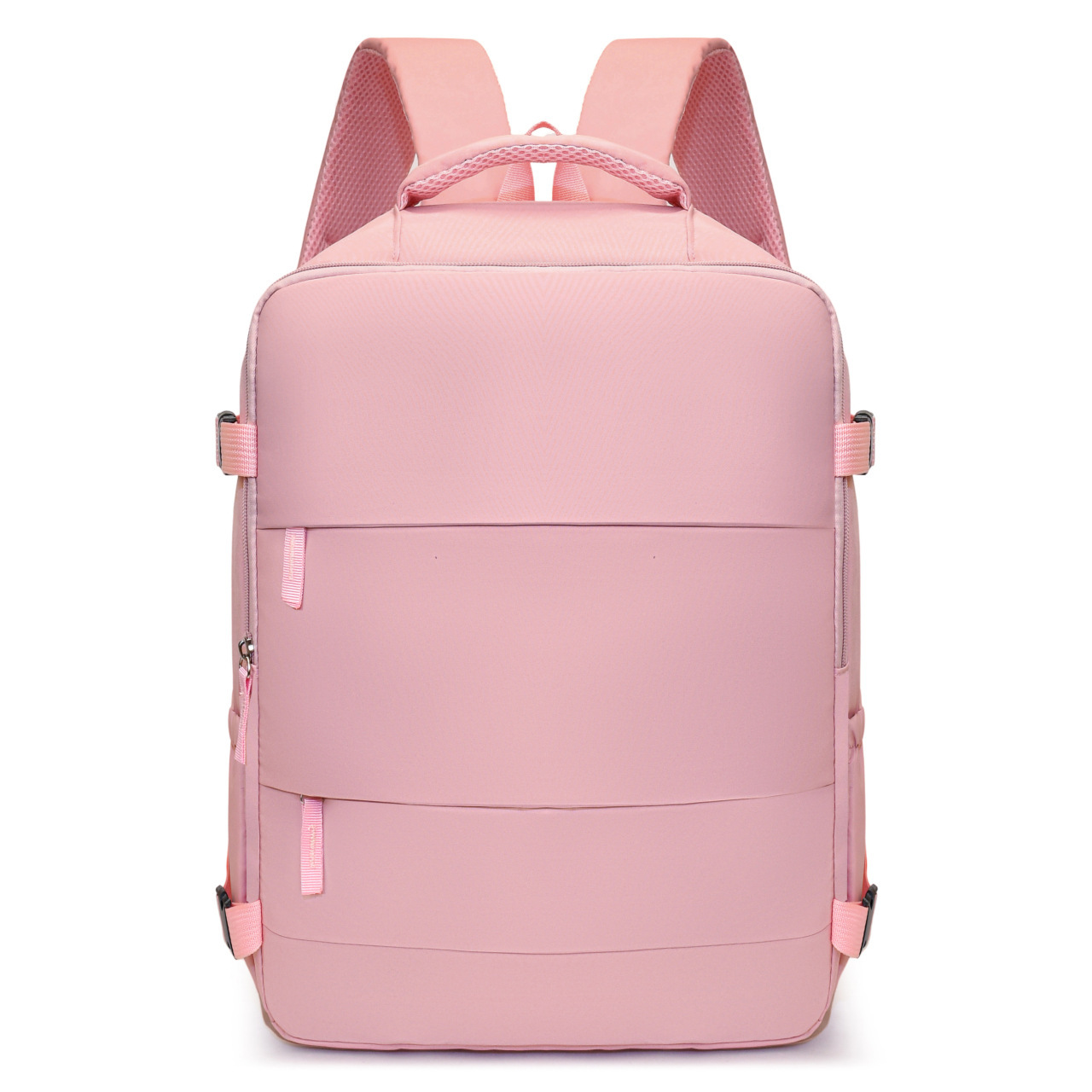 Women's Large Capacity Lightweight Multi-purpose Solid Color Travel Backpack - Image 9