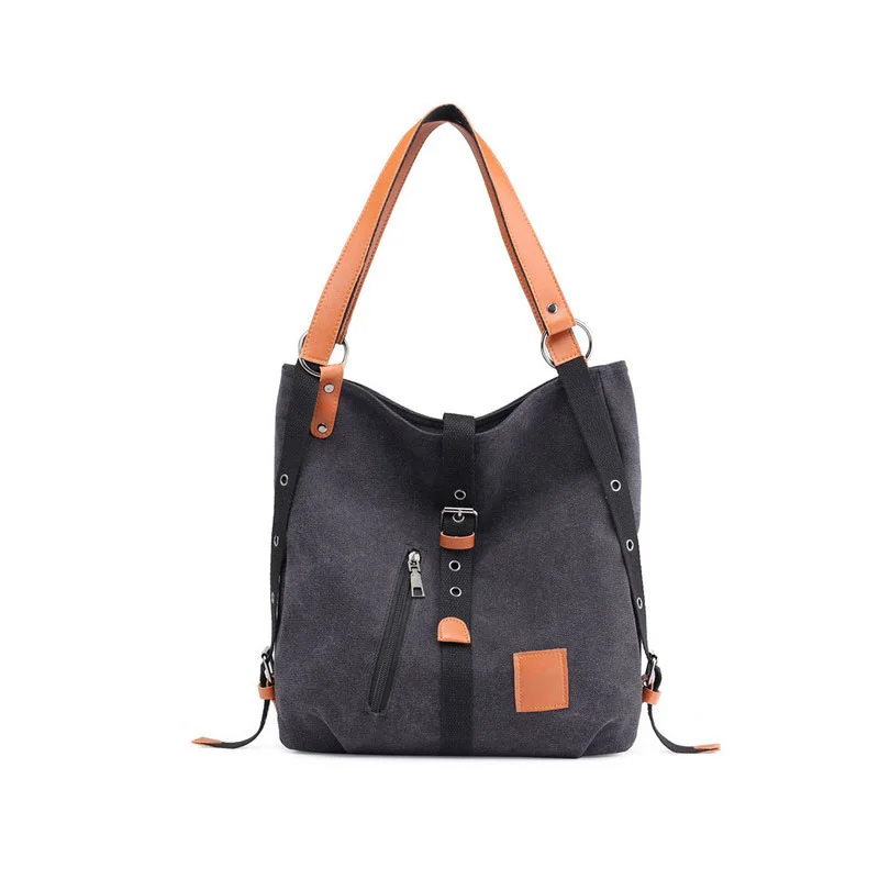 Versatile Canvas Bag and Backpack in One - Image 7