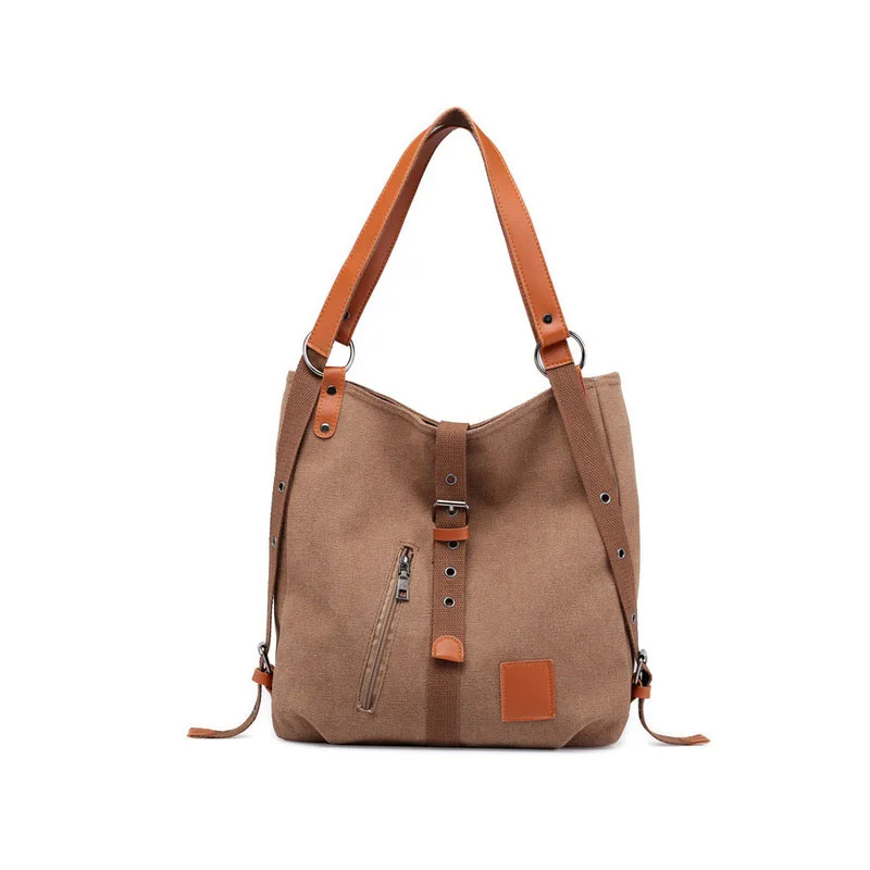Versatile Canvas Bag and Backpack in One - Image 11