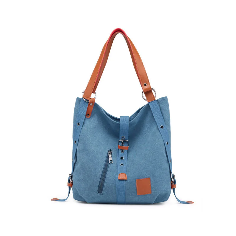 Versatile Canvas Bag and Backpack in One - Image 8